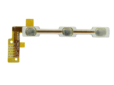 Huawei Ascend Y600 - Flat Cable + Switch Tasti Laterali