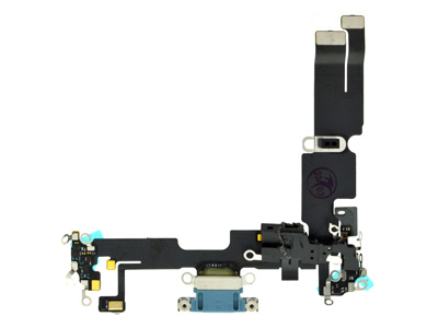 Apple iPhone 14 Plus - Flat cable + Connettore Ricarica + Microfono Blue No Logo