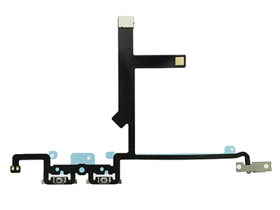 Apple iPhone Xs - Flat cable + Switch Tasti Volume