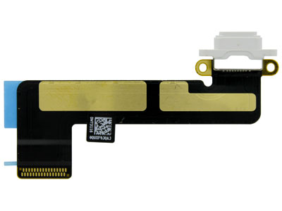 Apple iPad Mini Model n: A1432-A1454-A1455 - Flat cable + Connettore Plug-In Bianco Ottima Qualità