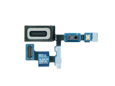Samsung SM-G925 Galaxy S6 Edge - Flat Cable + Sensore Prossimità + Altoparlante