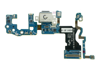 Samsung SM-G960 Galaxy S9 - Flat Cable + Plug In + Microfono