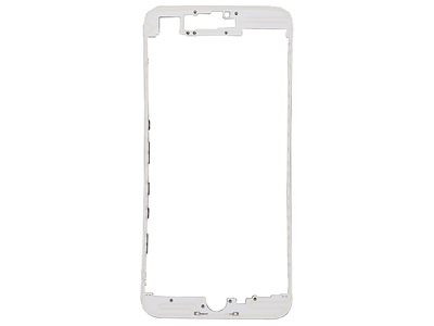 Apple iPhone 7 Plus - Frame cornice lcd  con Colla per Forte aderenza Bianco