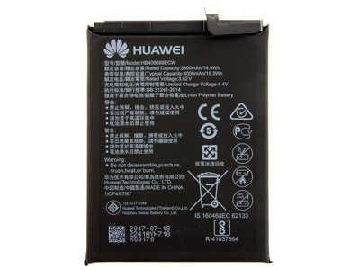 Huawei Y7 2019 - HB406689ECW Batteria 4000 mAh Li-Ion **Bulk**