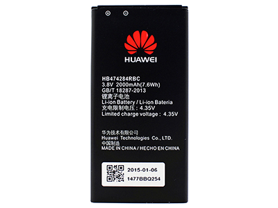 Huawei Ascend Y635 - HB474284RBC Batteria 2000 mAh Li-Ion **Bulk**
