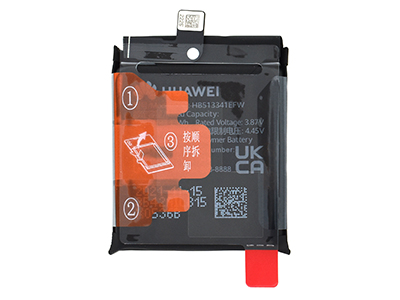 Huawei P50 Pocket - HB515668EFW Batteria 3090 mAh Li-Ion + HB513341EFW 885 mAh  **Bulk**
