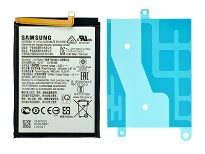 Samsung SM-M115 Galaxy M11 - HQ-S71BK Batteria 5000 mAh + Adesivo **Bulk**