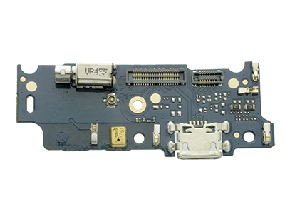 Motorola Moto E4 - Sub Board + Plug In + Vibrazione + Microfono