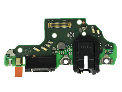 Huawei P40 Lite - Sub Board + Plug In + Microfono + Jack Audio