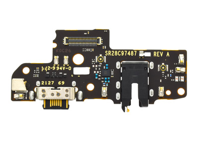 Motorola Moto G50 5G - Sub Board + Plug In + Microphone + Audio Jack