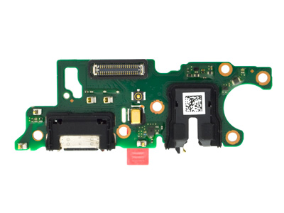 Oppo A60 - Sub Board + Plug In + Microphone + Jack Audio