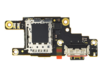 Xiaomi Poco F6 - Sub Board + Plug In + Microphone + Sim Reader