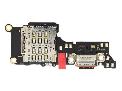 Oppo Reno 12 - Sub Board + Plug In + Microfono + Lettore Sim