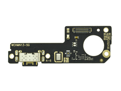 Xiaomi Redmi Note 13 5G - Sub Board + Plug In + Microphone