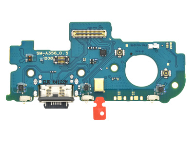 Samsung SM-A356 Galaxy A35 5G - Sub Board + Plug In + Microfono