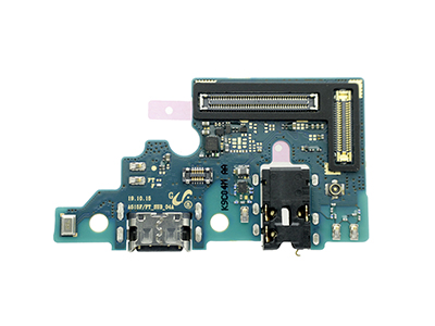 Samsung SM-A515 Galaxy A51 - Sub Board + Plug In + Jack Audio + Microfono