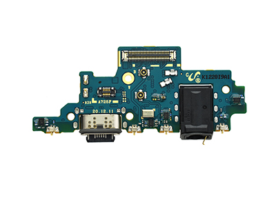 Samsung SM-A725 Galaxy A72 - Sub Board + Plug In + Jack Audio + Microfono