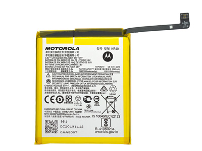 Motorola Motorola One Action - KR40 Batteria 3500 mAh Li-Ion **Bulk**