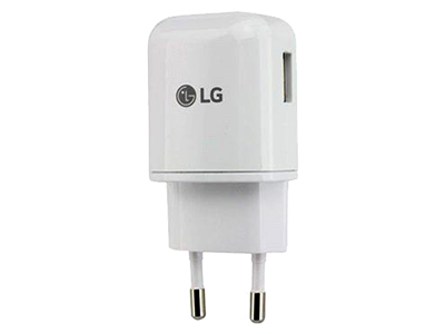 Lg LMG900EM Velvet - MCS-H06ER Caricatore da rete/Travel charger 1.8A Fast Charge Bianco **Bulk**