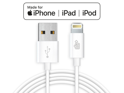Apple iPad Mini 3 Model n: A1599-A1600 - Sync Data and Charging cable Usb A - Lightning ''MFi Certified
