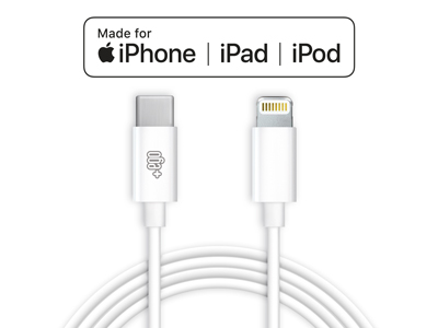 Apple iPod Touch 2 Generation model N : A1288 - Cavo Dati e Ricarica Usb C - Lightning ** Certificato MFI ** Bianco