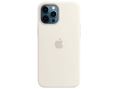 Apple iPhone 12 Pro Max - MHLE3ZM/A Silicone Case MagSafe White