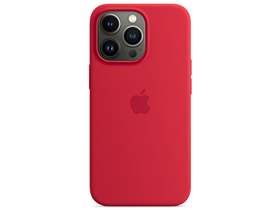 Apple iPhone 13 Pro - MM2L3ZM/A Silicone Case MagSafe Red