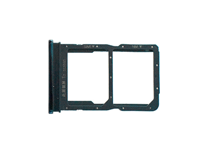Huawei Honor 20 Lite - Sportello Dual Sim card/SD Card + Alloggio Blu