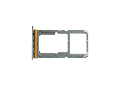 Oppo A77 5G - Sportello Dual Sim card/SD Card Blue