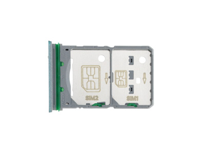 Oppo A78 4G - Sportello Dual Sim card/SD Card Aqua Green
