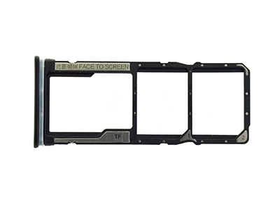 Xiaomi Redmi Note 8 - Sportello Dual Sim card/SD Card + Alloggio Space Black