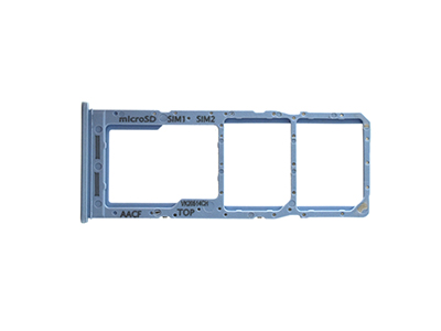 Samsung SM-A136 Galaxy A13 5G - Sportello Dual Sim card/SD Card Light Blue