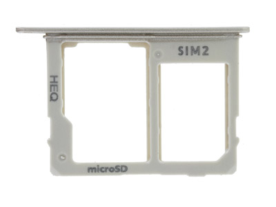 Samsung SM-A600 Galaxy A6 - Sim Card 2/SD Card Holder Gold