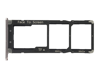 Asus ZenFone 4 Max ZC554KL / X00ID - Sportello Dual Sim card/SD Card + Alloggio Rosa