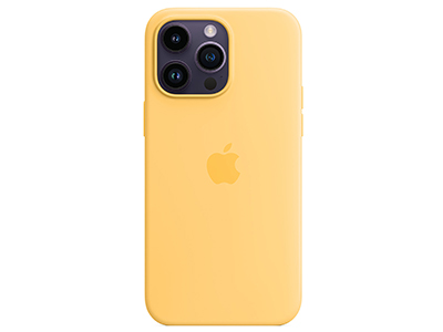 Apple iPhone 14 Pro Max - MPU03ZM/A Silicone Case Sunglow