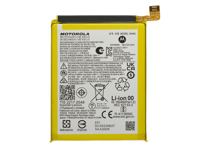Motorola Moto E22i - NH40 Batteria 4020 mAh Li-Ion **Bulk**