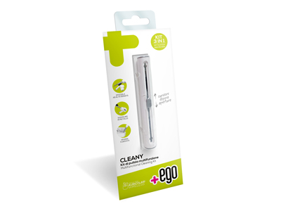 Apple iPhone 13 - Multi Cleaning Pen for Earphones 3 in 1 White