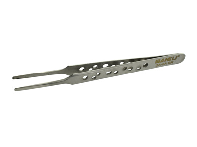 Htc 7 Pro - Linear antistatic tweezers in steel Flat-tip