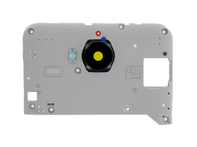 Huawei Nova Young - Rear Cover + Vetrino Camera vers. Nero