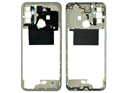 Oppo A53 - Rear Cover + Tasti Volume + Antenna NFC Mint Cream
