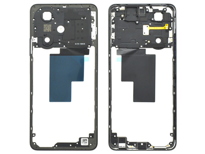 Oppo A79 5G - Rear Cover + Tasti Volume + Antenna NFC Mistery Black