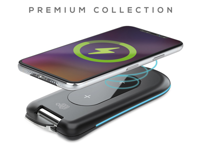 Nokia 735 Lumia - Caricatore Wireless Steady Premium 15W Nero