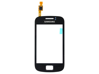 Samsung GT-S6500 Galaxy Mini 2 - Touch screen + Vetrino + Adesivo Nero