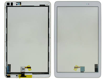 Huawei Media Pad  T1 10.0 - Touch screen + Vetrino Bianco