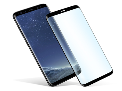 Samsung SM-G965 Galaxy S9 + - 3D Antishock tempered glass 0.33mm thickness Black