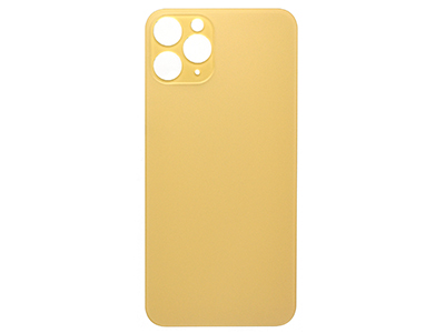 Apple iPhone 11 Pro - Vetrino Cover Batteria Oro Ottima qualita' **NO LOGO**