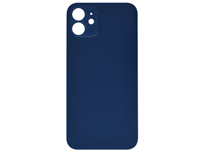 Apple iPhone 12 - Vetrino Cover Batteria Blu vers. 