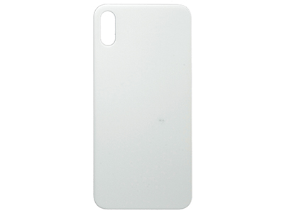 Apple iPhone Xs - Vetrino Cover Batteria Bianco Ottima qualita' **NO LOGO**