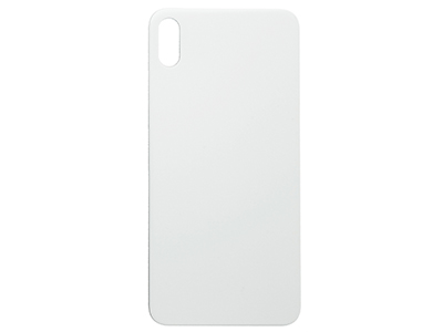 Apple iPhone Xs Max - Vetrino Cover Batteria Bianco Ottima qualita' **NO LOGO**