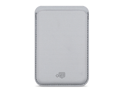 Apple iPhone 13 Mini - Magnetic Wallet soft touch EasyCard Light Grey